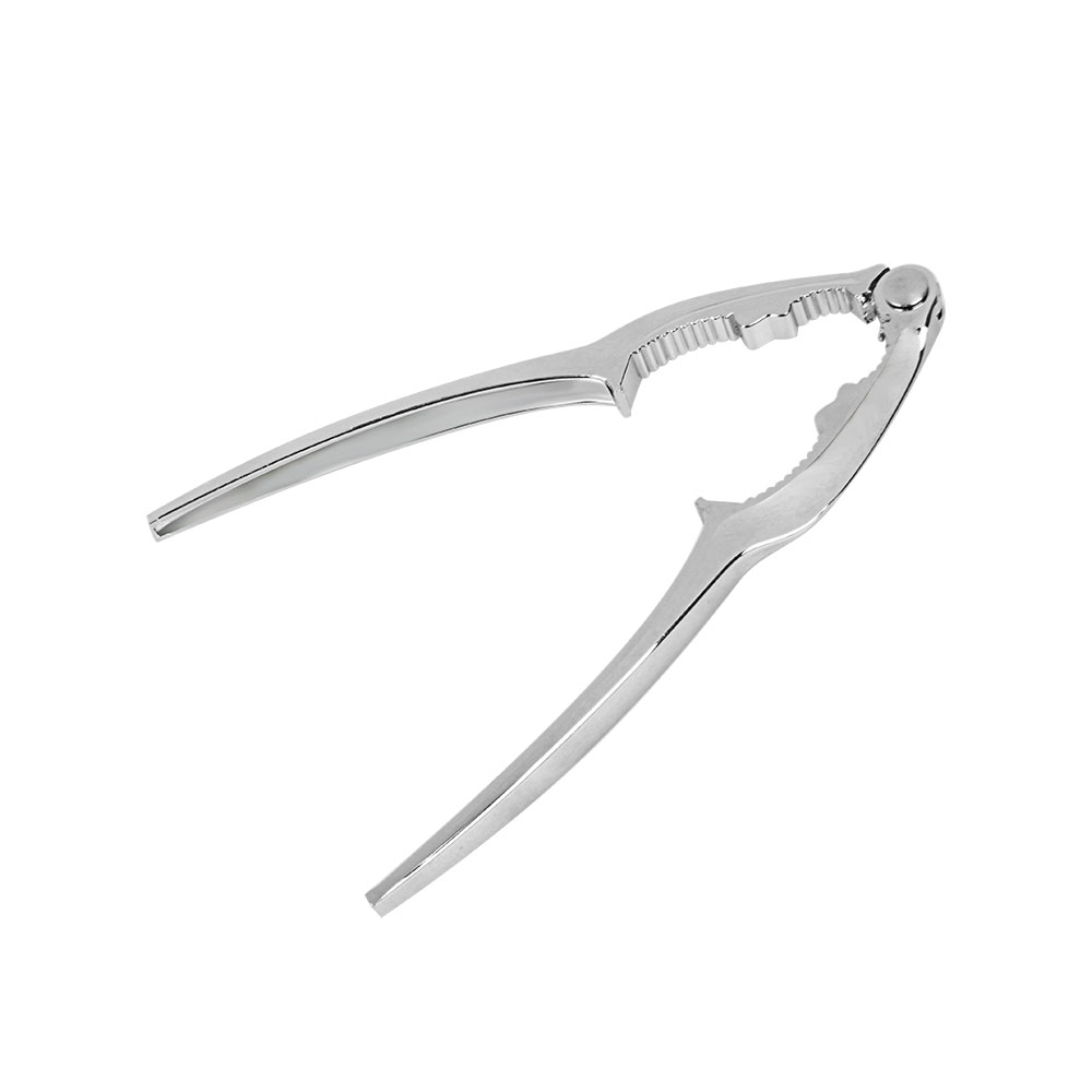 Multi-functional Stainless Nut-shells Seafood Plier Cracker Nuts Walnuts Almonds Lobster Crab Sheller Tool Bottle Opener