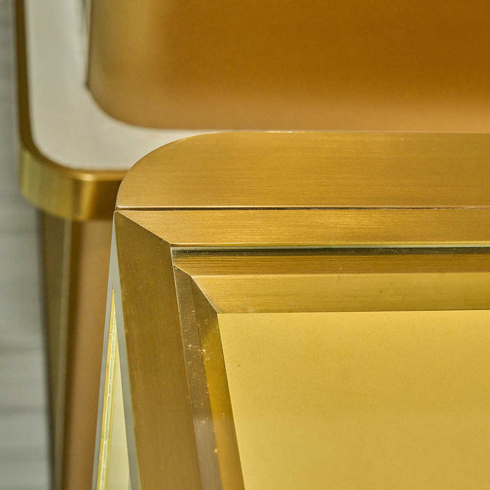 Gold Jewelry Display Cabinet