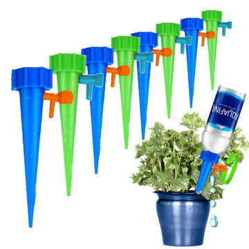 12Pcs irrigation syste Plant Self Watering Adjustable Stakes System Vacation Plant Waterer Self Automatic Watering Spikes Hot #4