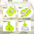 2020 New Biodegradable Dog Poop Bags Earth-Friendly 4/8 Rolls 60/120 Counts Green Garbage Bag Cat Waste Bag For Pet Fecal Bags