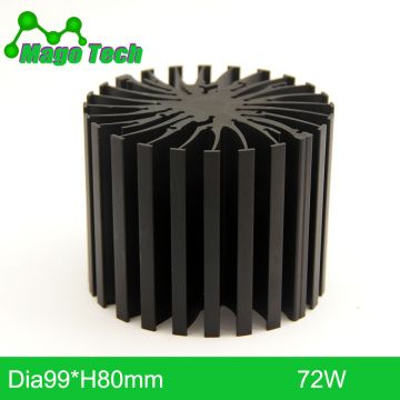 ø99*80mm Modular LED Star Cooler for low and high bay light LED Grow Light Heatsink 22 mounting holes for all COB Brands