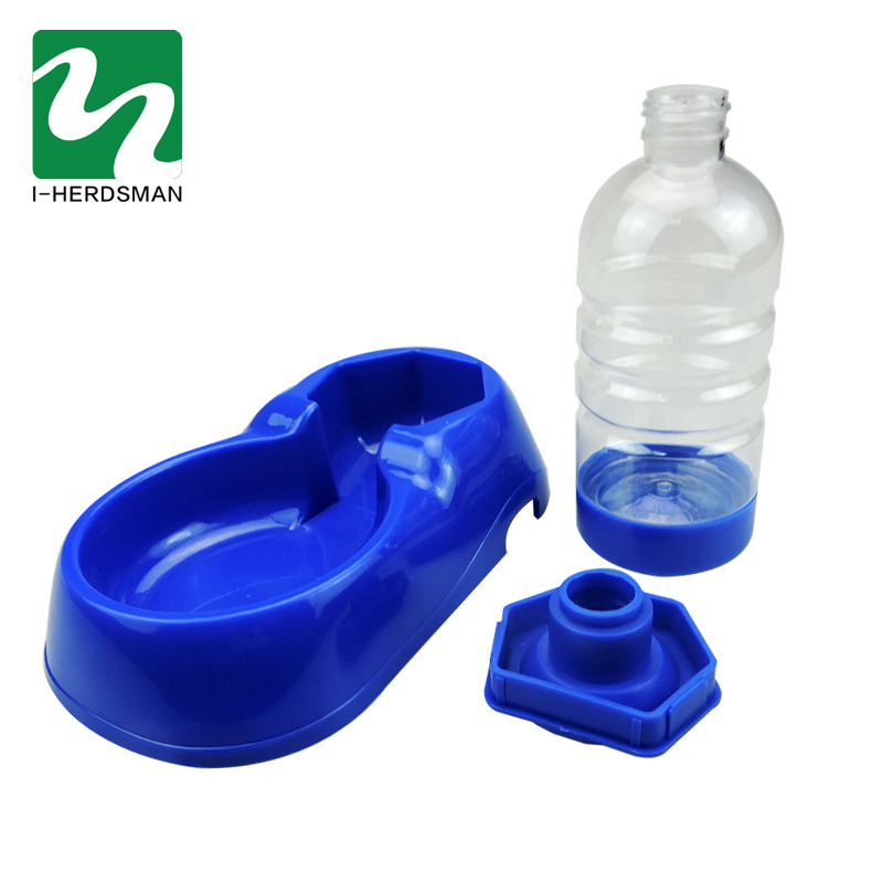 Pet Dog Cat Automatic Water Dispenser Food Dish Bowl Feeder Drinking Bowl Bottle For Dogs Pet Feeding Supplies
