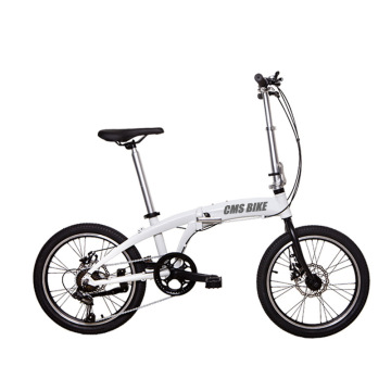 6 speed 20inch folding bike with Disc brakes bike 20 inch bicycle Aluminum Alloy frame Folding Bicycle Folding Electromobie