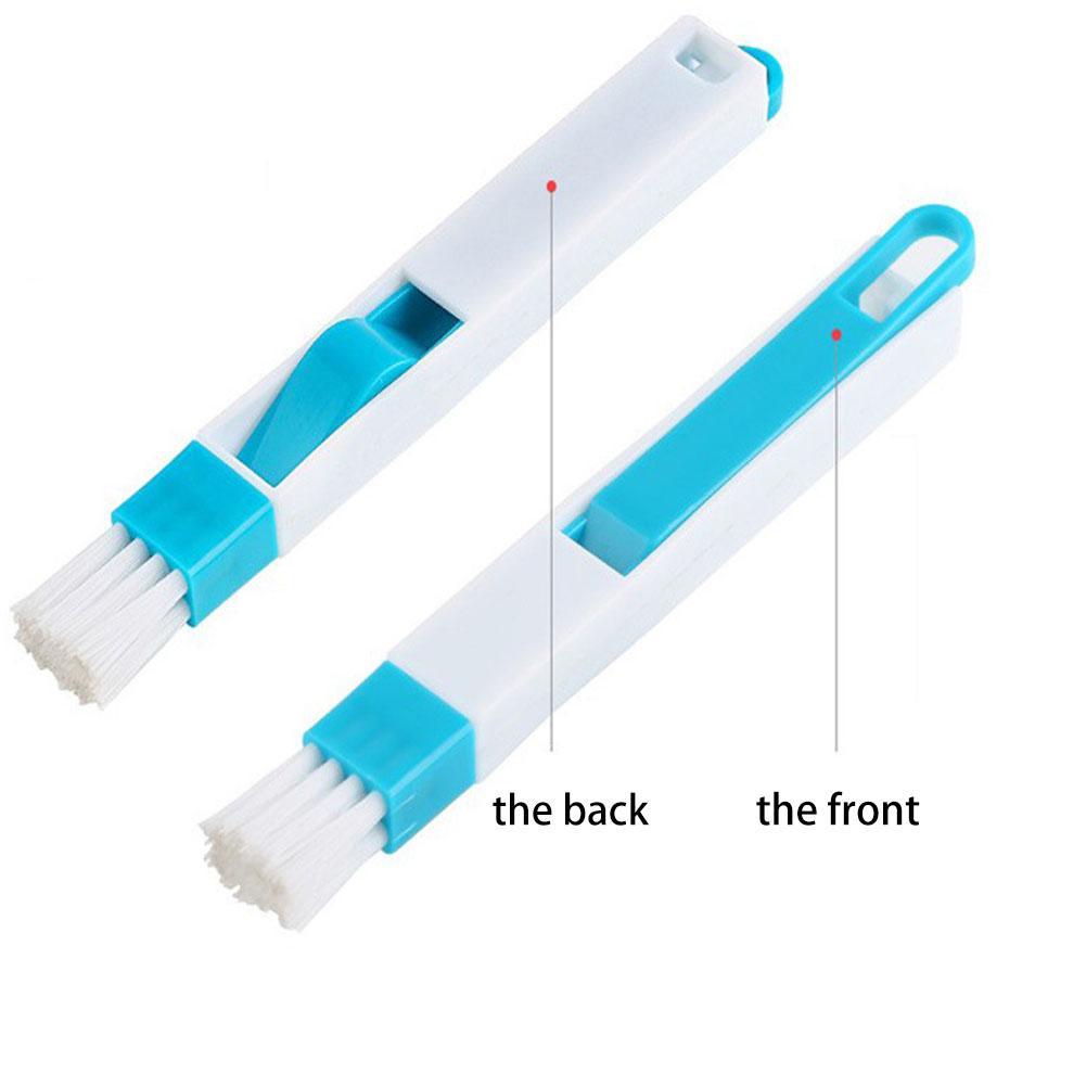 1pc New Computer Keyboard Cleaning Brush Cleaner Multipurpose Set Desk W7W3 2 Stationery In 1 Tool Office School Y4J2