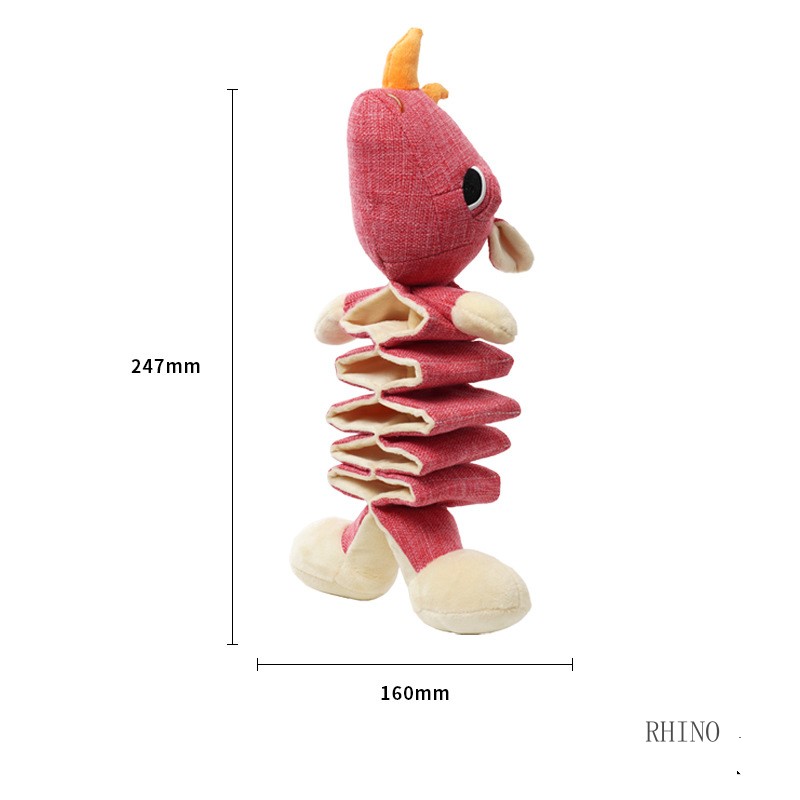 Bite Resistant Pet Plush Toy Bear