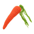 Newborn hand knitting crochet rabbit wool baby clothing photography props carrot simulation toy