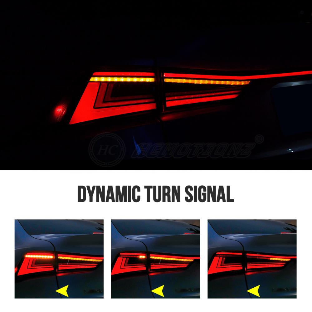 HCMOTIONZ LED Tail Lights For Lexus IS250/350 300h F 2014-2020