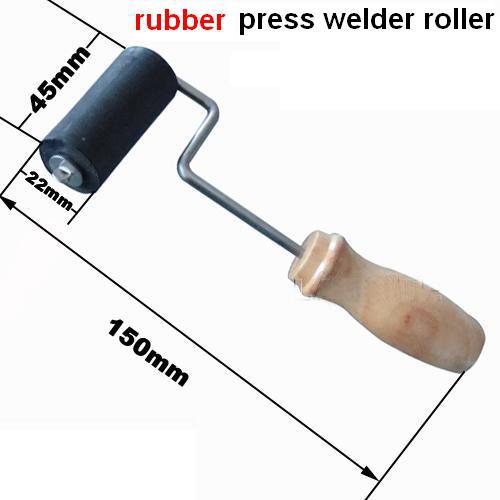 Free shipping 45mm rubber press roller pinch roller for Handheld hot air gun/heat gun/plastic welder accessories
