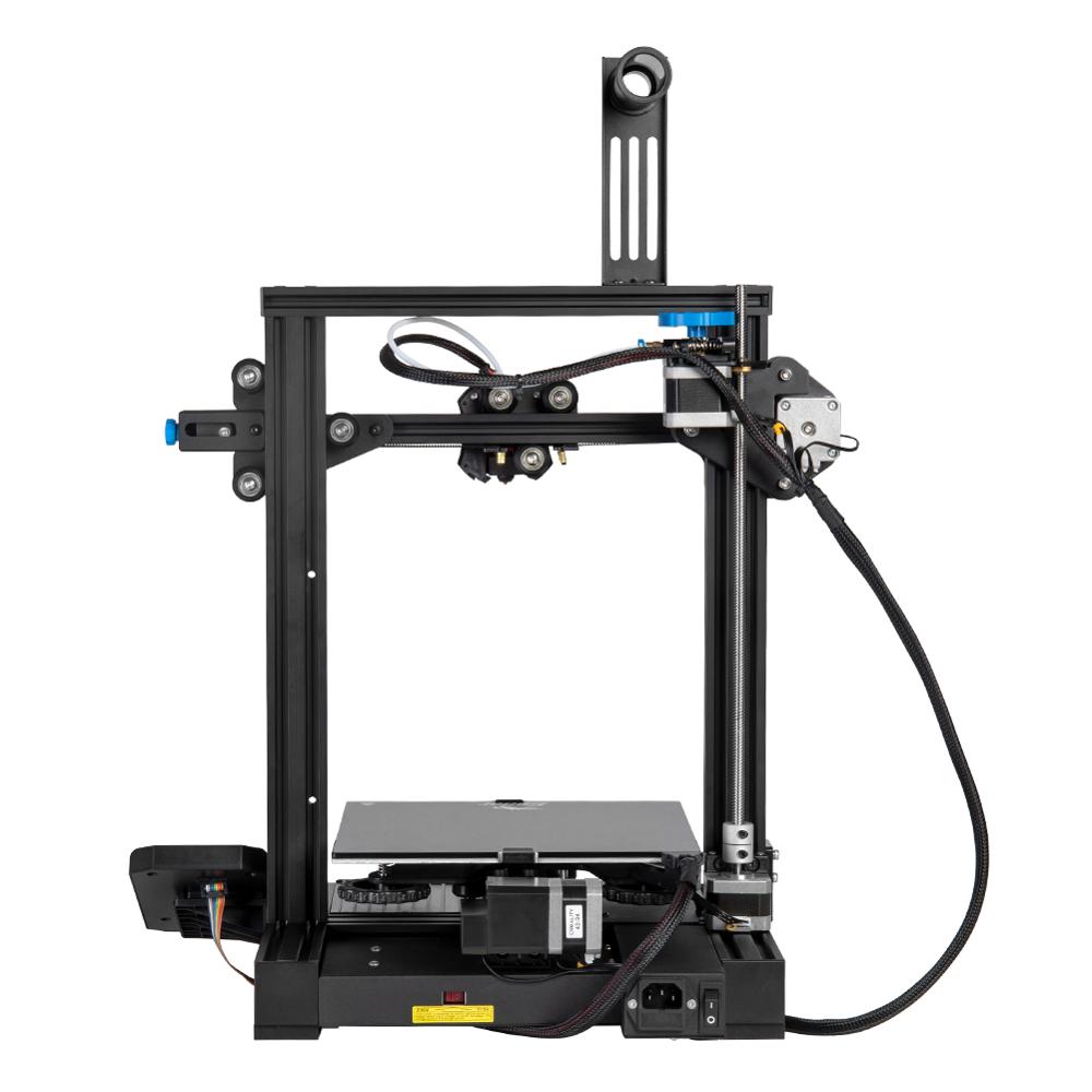 CREALITY 3D Ender-3 V2 Printer Kits With 32 Bit Silent Mainboard New UI Display Screen Resume Printing