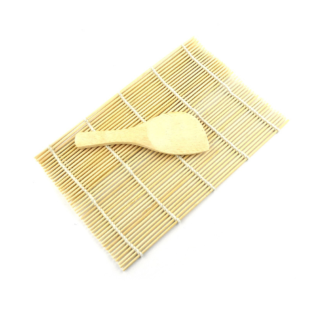 NEW Arrival Sushi Set Bamboo Rolling Mats Rice Paddles Tools Kitchen DIY Accessories
