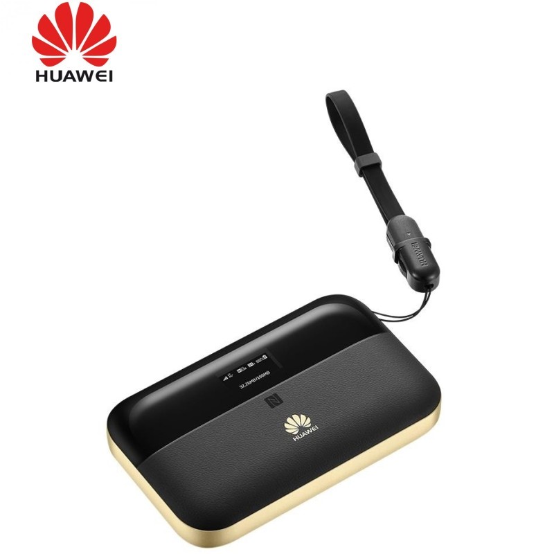 300Mbps Huawei WiFi 2 Pro E5885 3G 4G LTE FDD TDD Wireless Pocket WiFi Router with Ethernet Port 6400mAh power bank