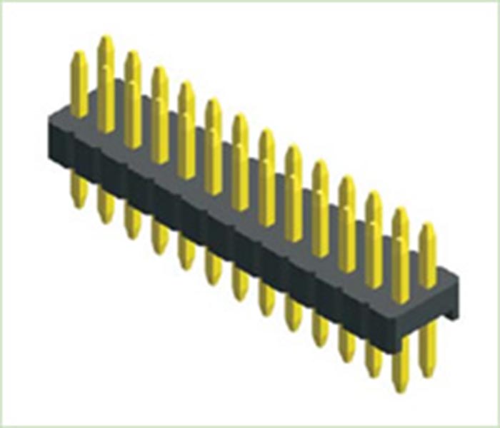 1.27mm Dual Row DIP Straight Berg Header Connectors