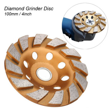 4inch 100mm Diamond Grinding Wheel Disc Bowl Round Grinding Cup Stone Concrete Grinder Disk Ceramic Granite Cutting Rotary Tools