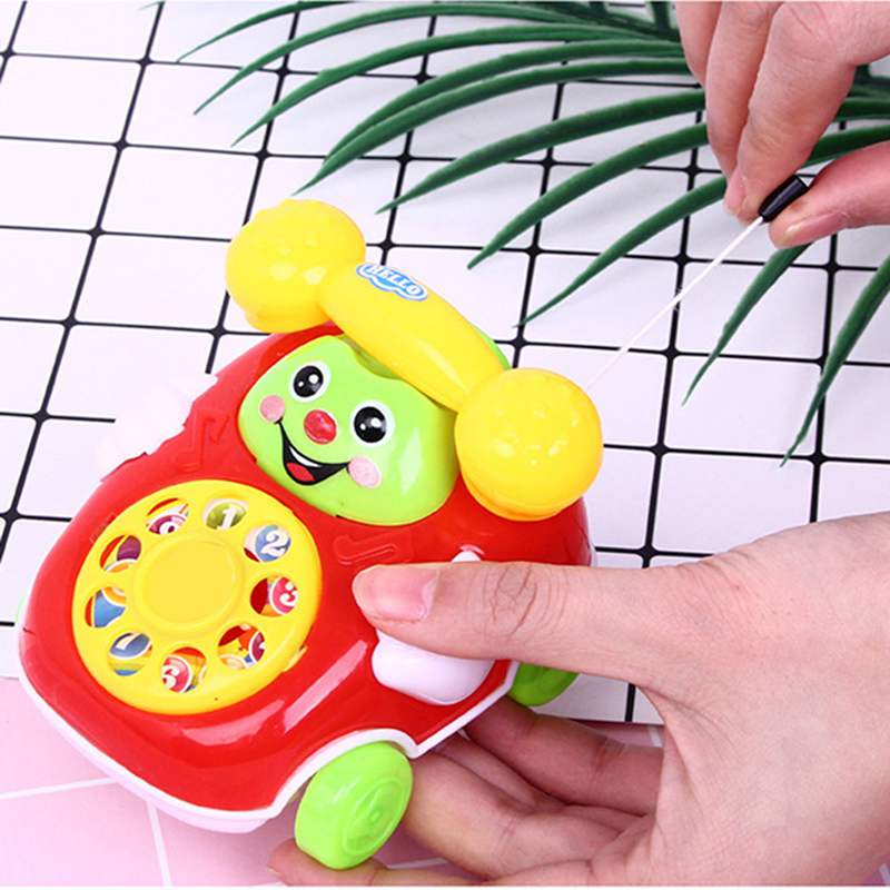 Cute Baby Toys Kids Children Musical Mobile Phone Toys Development Infant Early Educational Baby Rattles Toys
