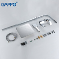 GAPPO bath tub taps bathroom shower set basin faucets basin sink tap shower system Sanitary Ware Suite