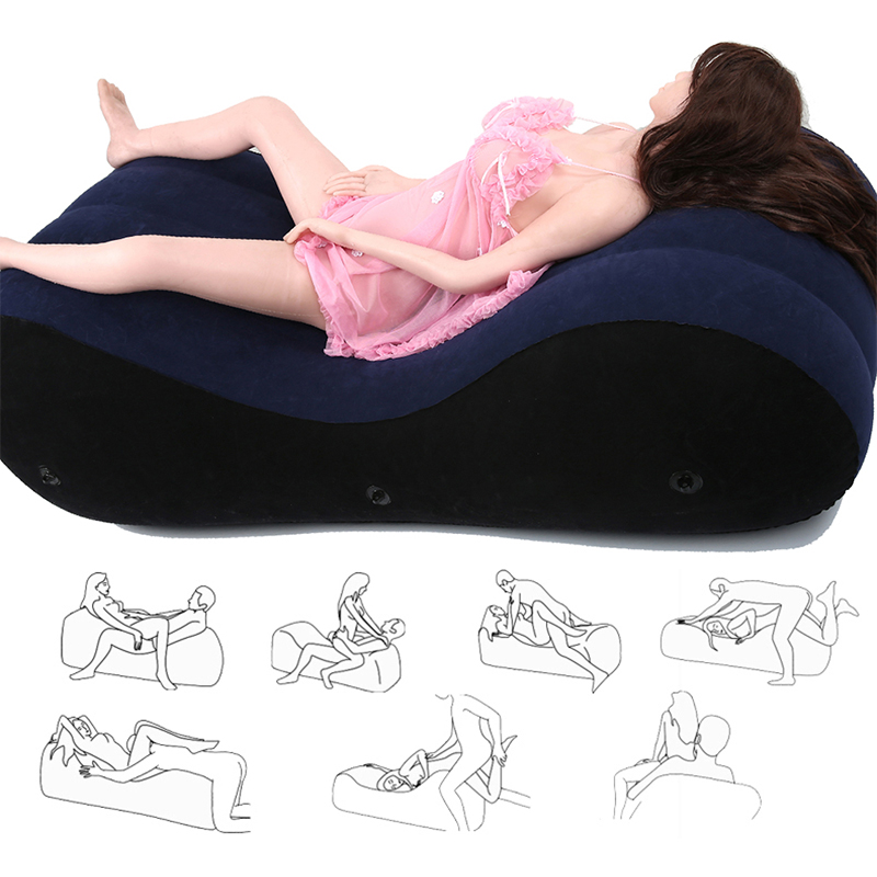 Inflatable Sex Sofa Sexual Positions Inflatable Sex Pillow Chair Adult Sex Bed Cushion Pad Adult Sex Fun Furniture for Couples