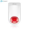 eTiger Alarm Siren Wireless Outdoor External Flash LED strobe Light Siren For Alarm System Intruder Burglar S4 S3B V2