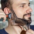 Men's Shaving Brush Facial Beard Hair Removal Soft Bristle 100% Badger Hair Shaver Brush Hair Cleaning Beard Shape Styling Comb