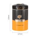 COHIBA Ceramic Cigar Humidor Tobacco Store Cigar Jar Home Humidor Box Cigar Tube For Cigars W/ Humidifier Bag