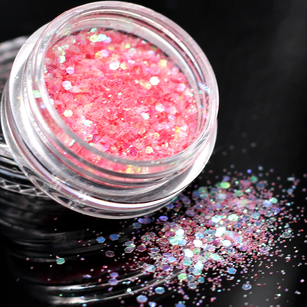 2019 NEW Light Pink Glitter Eyeshadow 12 Color Glitter Eyes Palette Monochrome Eyes Shimmer Powder Makeup Tool Shinn Colours #08
