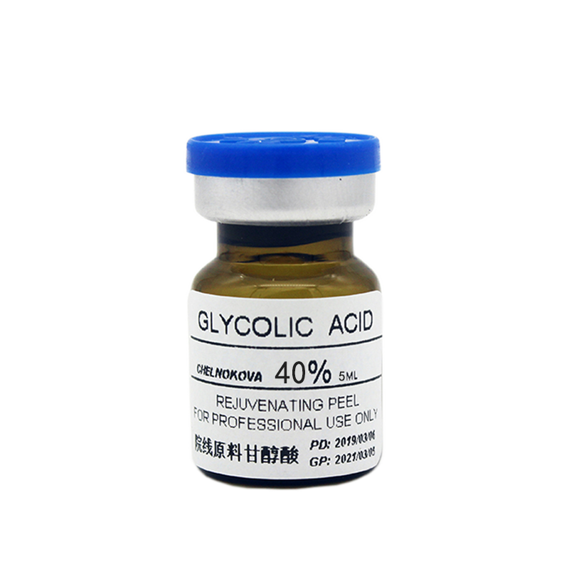 glycolic acid 40% glicolico aha skin glicolic acid peeling remove acne pockmark peeling treatment Back blain blain whelk face