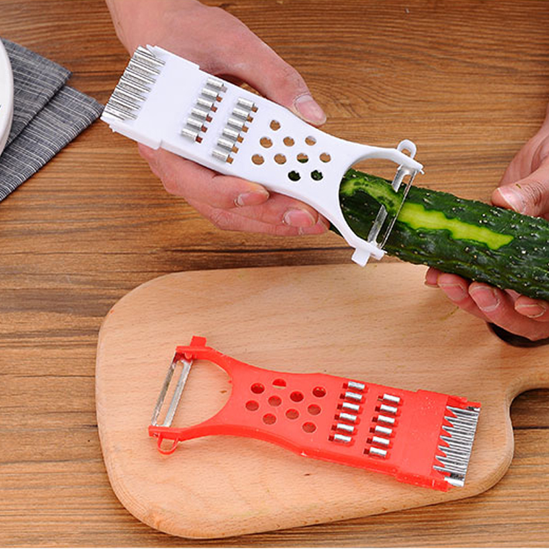 1PC Household kitchen multi-function vegetable cutter potato shredder radish shredder cucumber slicer manual peeler A135