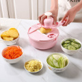 12in1 Multifunction Vegetable Cutter Potato Slicer Radish Grater Kitchen Fruits and Vegetable Tools Sharp Stainless Steel Blades