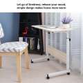 80x40CM 60x40CM Foldable Computer Table Adjustable Portable Laptop Desk Rotate Laptop Bed Table Can be Lifted Standing Desk