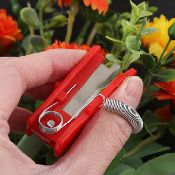 1Pc Multifunctional Thumb Knife Safe Fruit Blade Tool Garden Pruner Fruit Picking Device Cutting Blade Rings Finger Protector