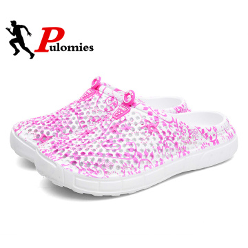 PULOMIES Summer Women Slippers Platform Clogs Outdoor Garden Shoes Female Pool Sandals Bathroom Flip Flops Mules Beach Slippers