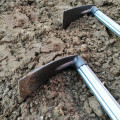 Steel Hoe with Non-slip handle garden tools digging Excavator Portable garden pickaxe rake Shovel for Planting Agricultural Tool