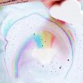 2020 Natural Skin Care Cloud Rainbow Bath Salt Exfoliating Moisturizing Bubble Bath Bombs Ball Essential Bath Supplies