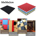Acoustic Foam Panel Sound Stop Absorption Sponge Studio KTV Soundproof Room living room Wall Decal Home Decorations Dropshipping
