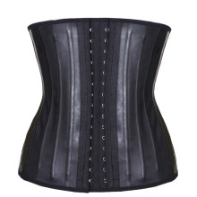 Latex Waist Trainer Corset Belly Slim Belt Body Shaper Modeling Strap 25 Steel Boned Waist Cincher colombianas