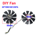 85mm GFY09010E12SPA 4Pin Cooler Fan Replace For ZOTAC Geforce GTX 1060 AMP Edition 6 GB GTX 1070 Mini Graphics Card Cooling