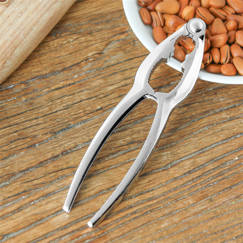 Alloy Clamp Plier Cracker Nutcracker Sheller Crack almond Walnut Pecan Hazelnut Filbert Nut Kitchen Nut Sheller Clip Tools