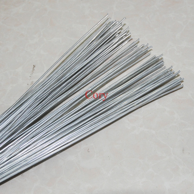 Aluminum Welding Rods WE53 Aluminium electrode Low Temperature Brazing Wire 500x2.0mm 19.68x0.079" For the refrigerator repair