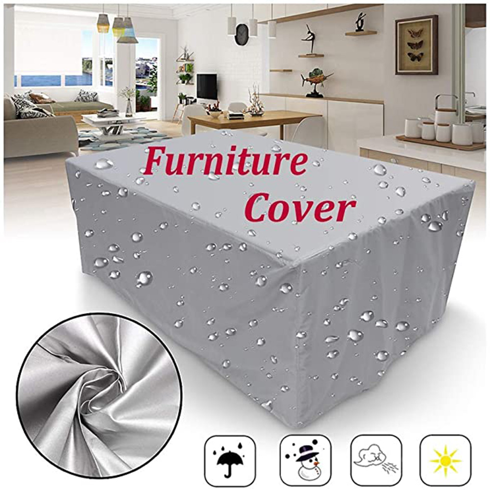 55 Sizes Patio Waterproof Cover Outdoor Garden Furniture Covers Rain Snow Chair covers for Sofa Table Chair Dust Proof Cover