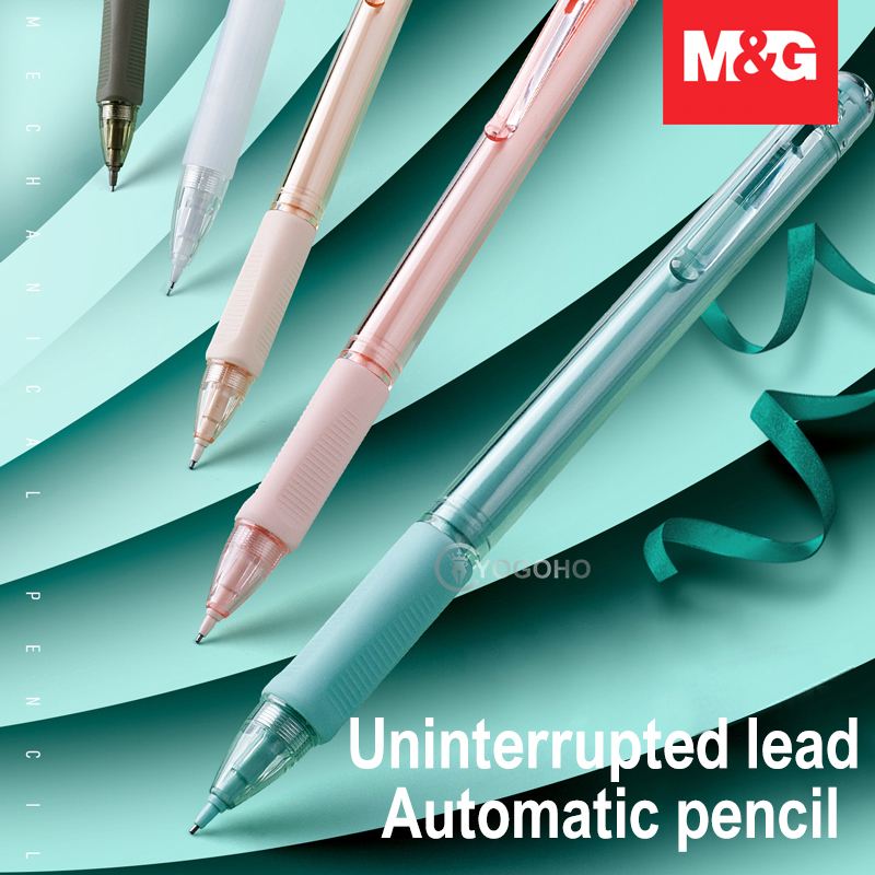 M&G Candy color Uninterrupted lead Mechanical Pencil 0.5mm/0.7mm lead professional automatic pencils student drawing