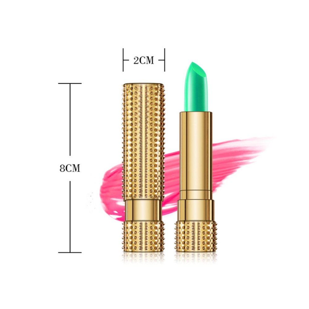 Color Changing Aloe Vera Natural Temperature Change Color Jelly Lipstick Long Lasting Moistourizing Lip Makeup Tint Balm TSLM1