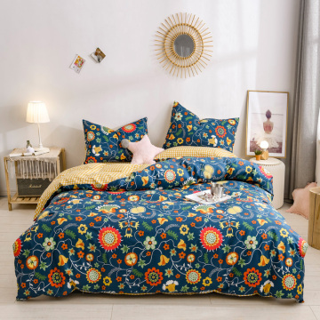 Duvet Cover 1pcs Luxury Quilt Cover Double Couple Twin Full Queen King Single Size Floral Print Comforter Case Cartoon Home Set