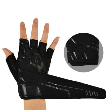 Savior Weightlifting Fitness Gloves Anti-slip Leather Wrist Support Gym Gloves for Men Women