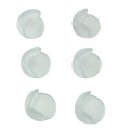 10pcs/lot soft Baby Children Infant Protecting Table Edge Guards Spherical Transparent Silicone Furniture Corner Anti-Collision