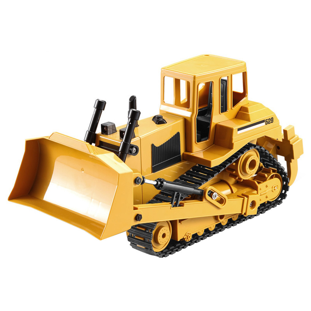 RC Truck Bulldozer Dumper Tractor Caterpillar Tractor Crawler Excavator Electric Engineering Car 2.4G remote control bulldozer