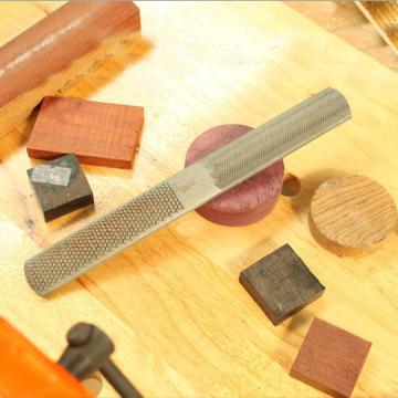 4-in-1 Metal File Wood Rasp 8''/200mm Steel DIY Hardwood Polishing Carpenter Woodworking Tools