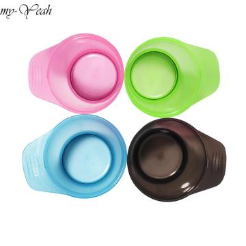 320ml Plastic DIY Hair Coloring Dyeing Tinting Bowl Hair Color Cream Mixing Bowls Salon Hairdressing Styling Tool with Handle