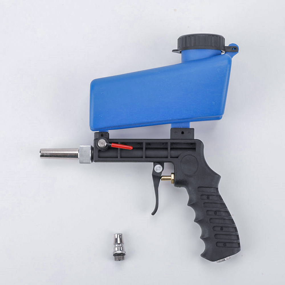 Luomei Spray Gun Abrasive For Sand Blaster Arma De Pressão De Chumbinho Powder Coating Pistola Aria Compressa Portal Gun Pistole