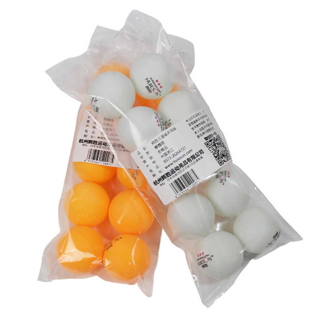 10pcs/bag Professional Table Tennis Ball 40mm Diameter 2.9g 3 Star Ping Pong Balls for Competition Training Low Pirce