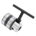 1.5-10mm Angle Grinder Hand Electric Drill Special Chuck Power Tool Accessories with Fine Rolling Tooth and Drill Bits