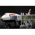 1:200 Airport Passenger Boarding Bridge Single/Dual Channel for Airbus A380 B747 model Wide Narrow body aircraft plane toy